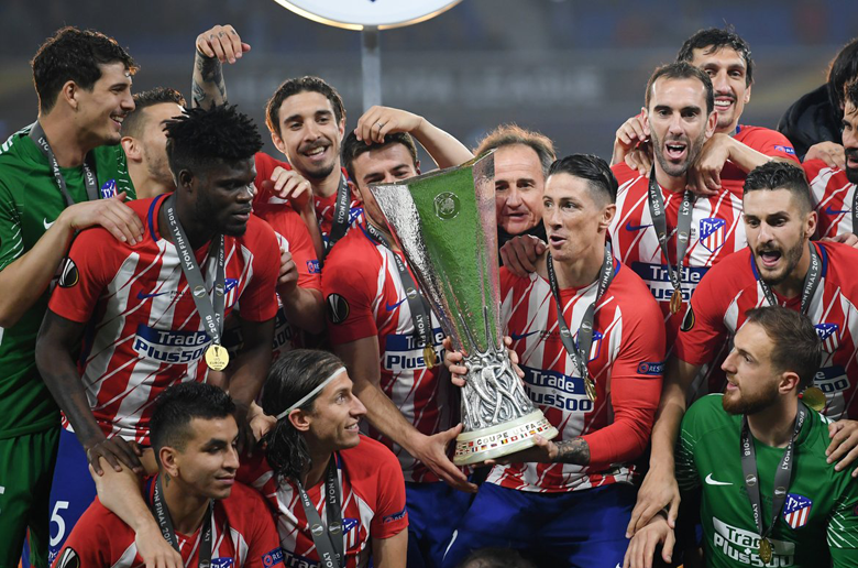 Europa League Champions Atletico Madrid 